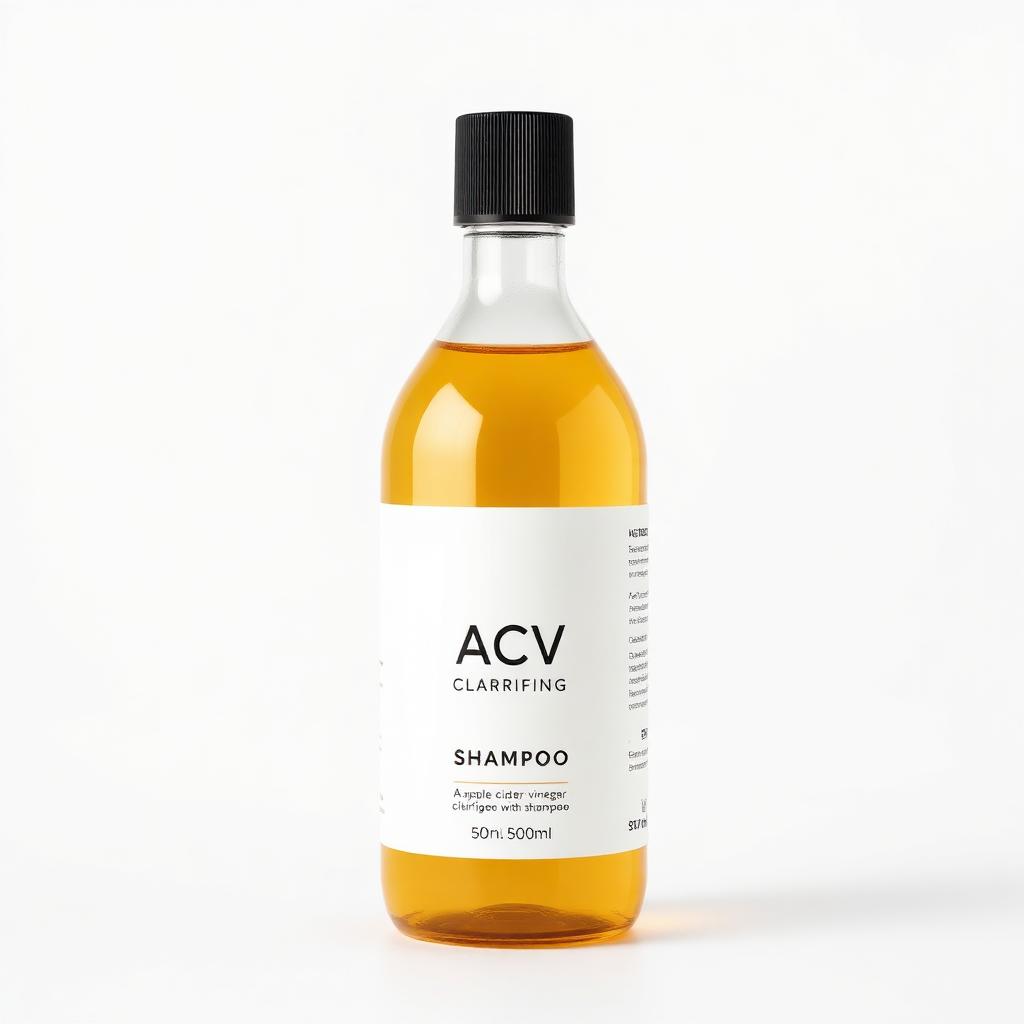 Apple Cider Vinegar Clarifying Shampoo — QY private label packaging