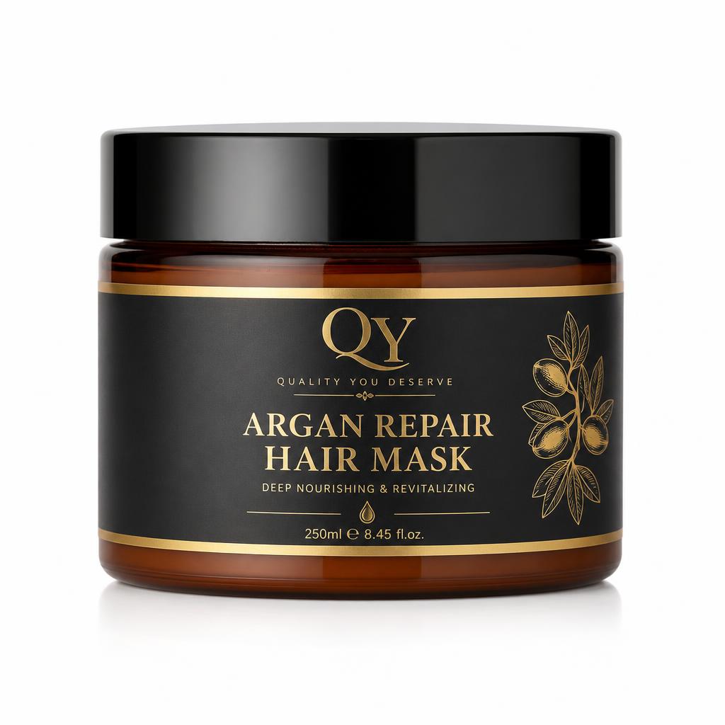Argan Oil Repair Hair Mask — QY private label packaging