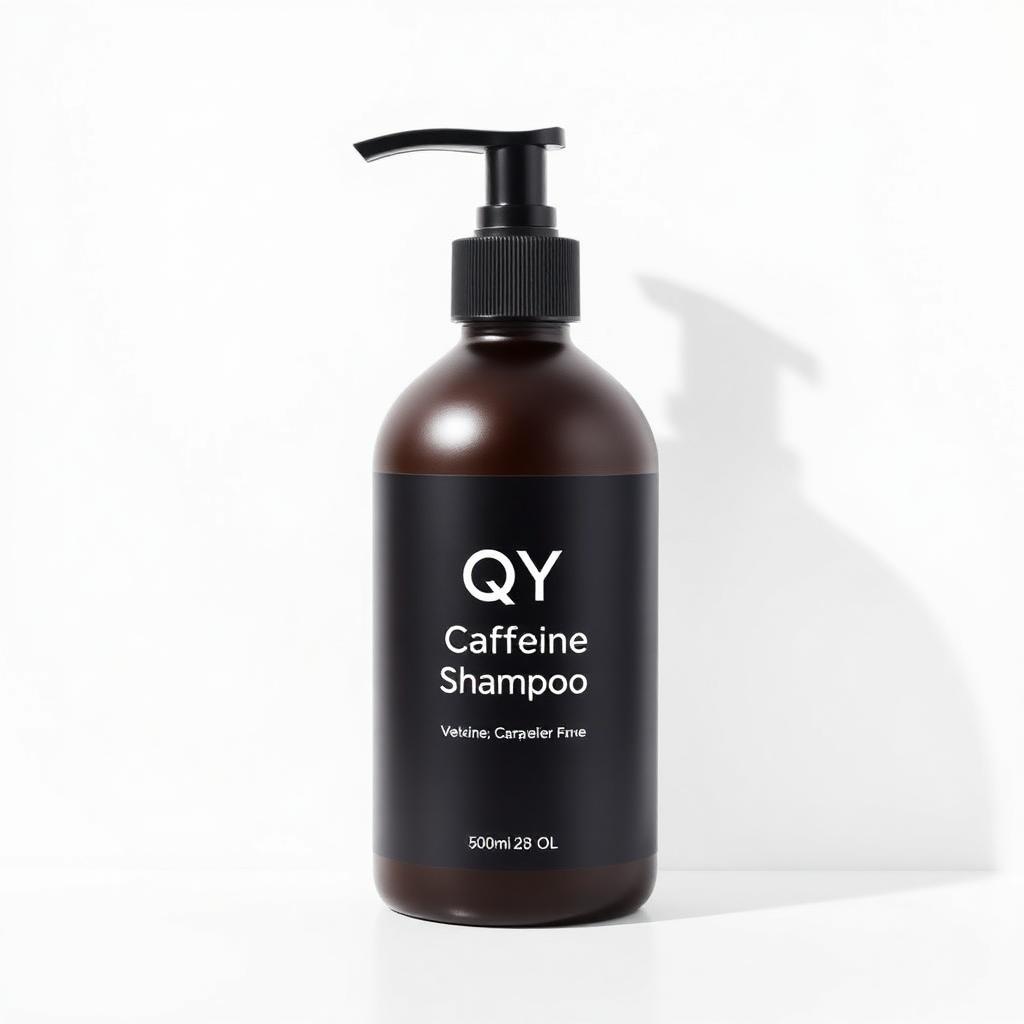 Caffeine Anti-Hair-Loss Shampoo — QY private label packaging