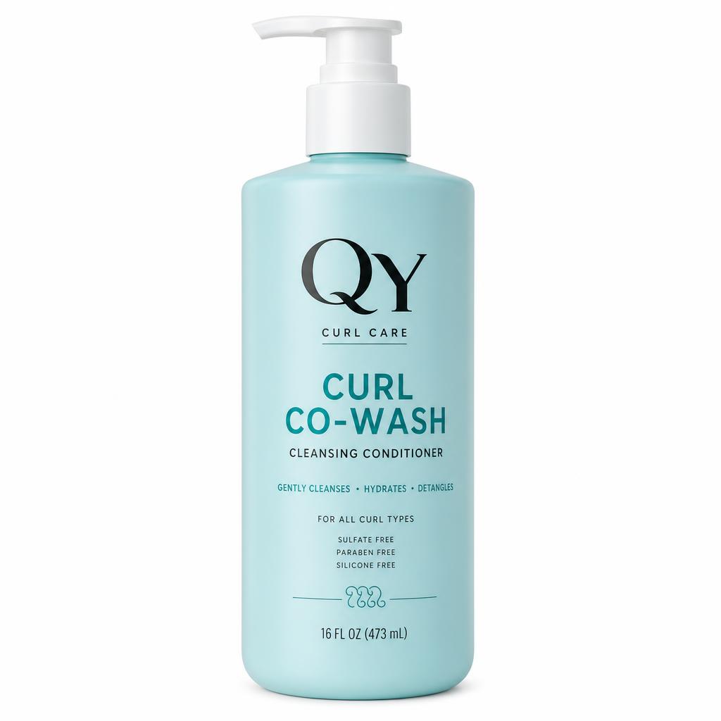 Curly Hair Co-Wash Conditioning Cleanser — QY private label packaging