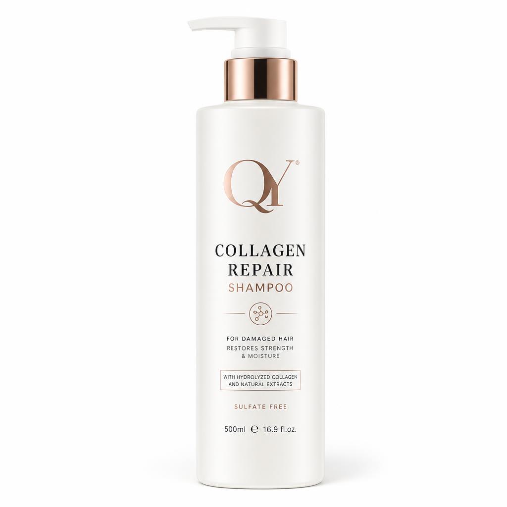 Collagen Repair Shampoo — QY private label packaging
