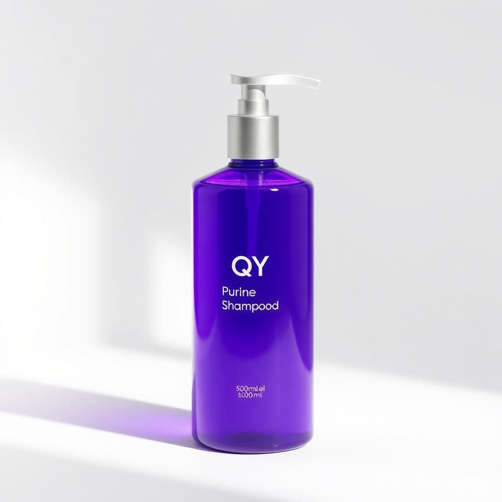 Purple Toning Shampoo — QY private label packaging