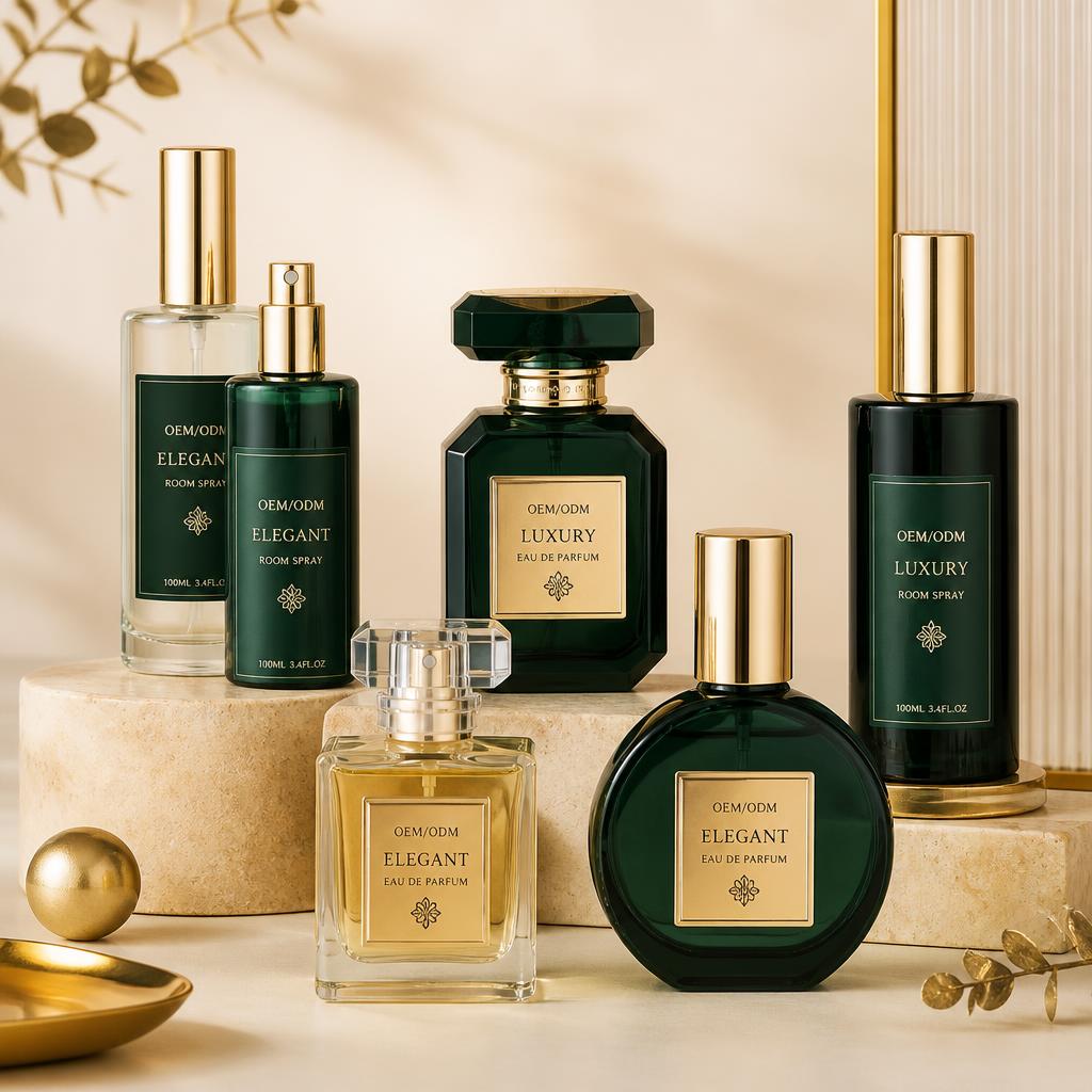 Alcohol-free perfume bottles and fragrance sprays