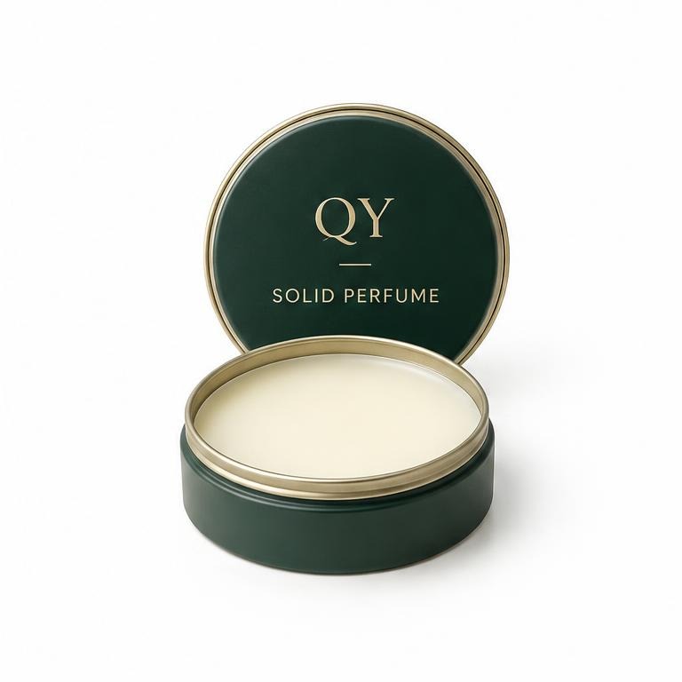 Alcohol-Free Solid Perfume Balm — QY private label packaging