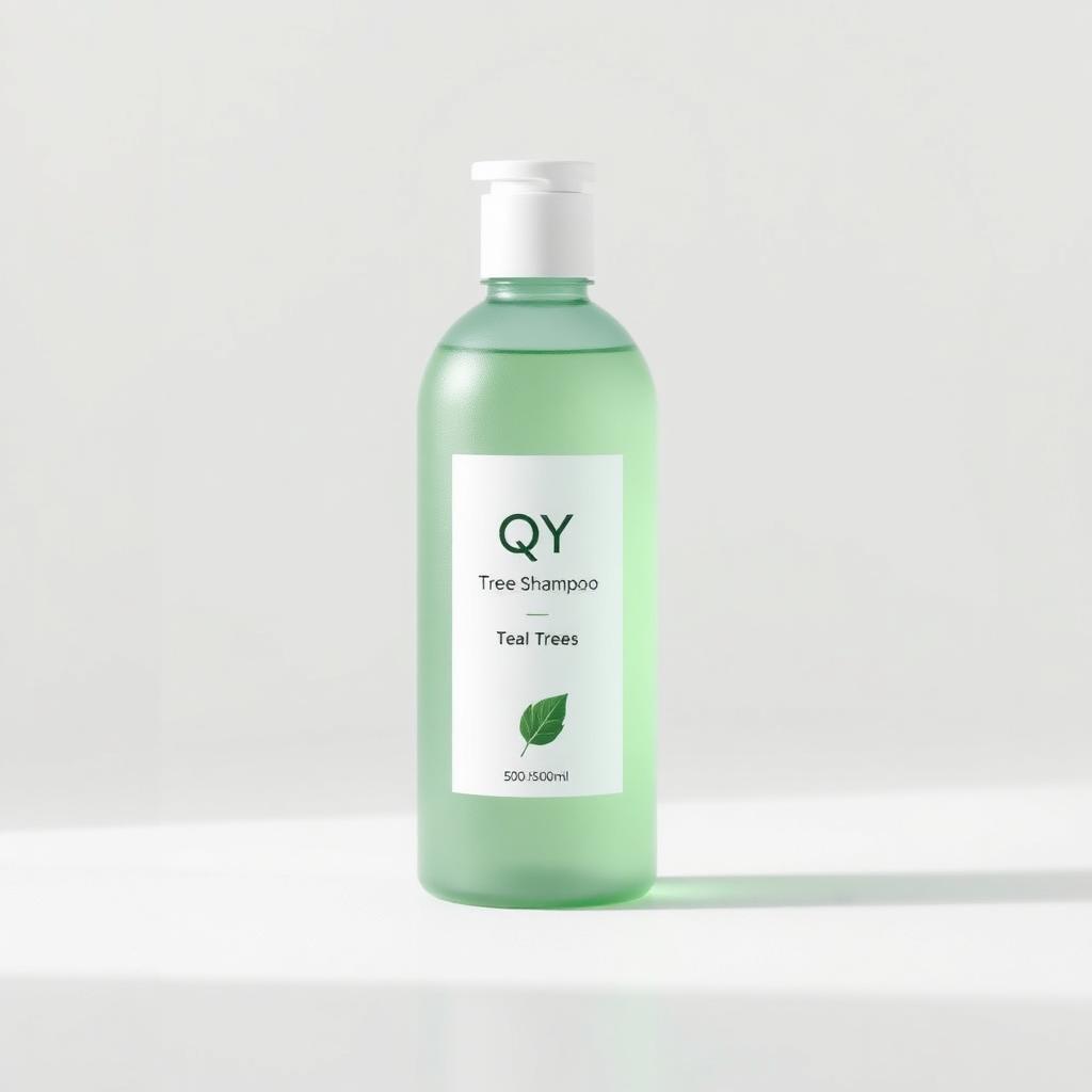 Tea Tree Scalp Purifying Shampoo — QY private label packaging